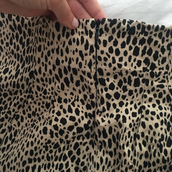 Brandy Melville leopard print mini Pheobe skirt - Picture 8 of 10